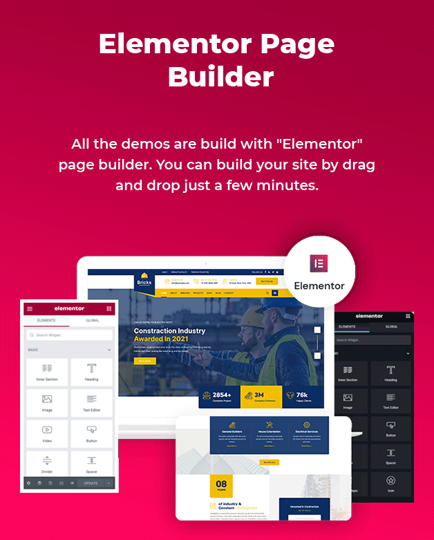 Bricks - Construction WordPress Theme