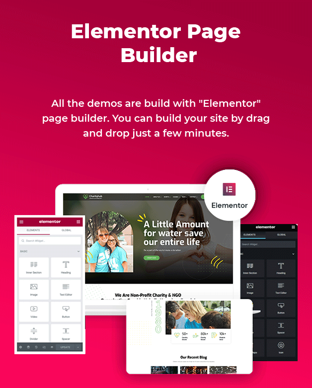 Elementor Builder Available