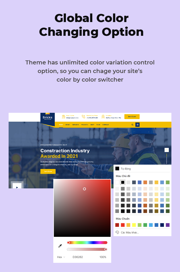 Bricks - Construction WordPress Theme