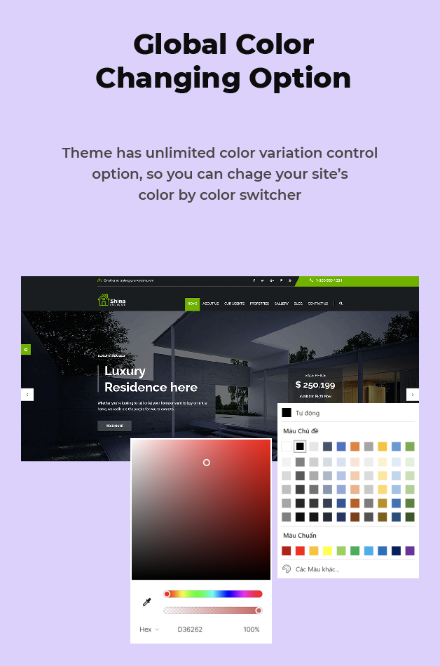Shina - Real State Property WordPress Theme