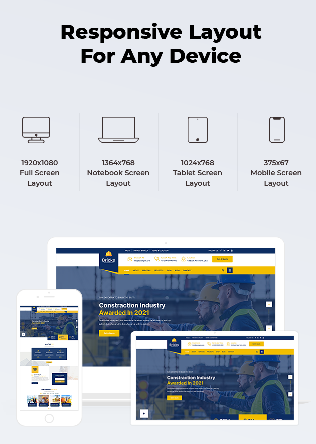 Bricks - Construction WordPress Theme