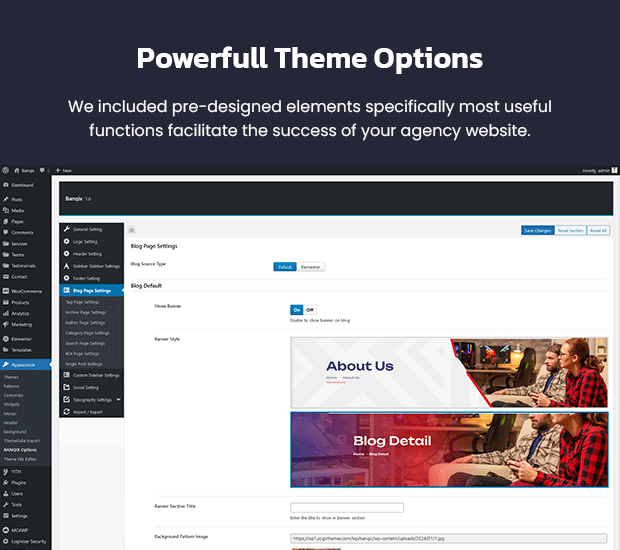 Banqix - Internet and TV Provider WordPress Theme